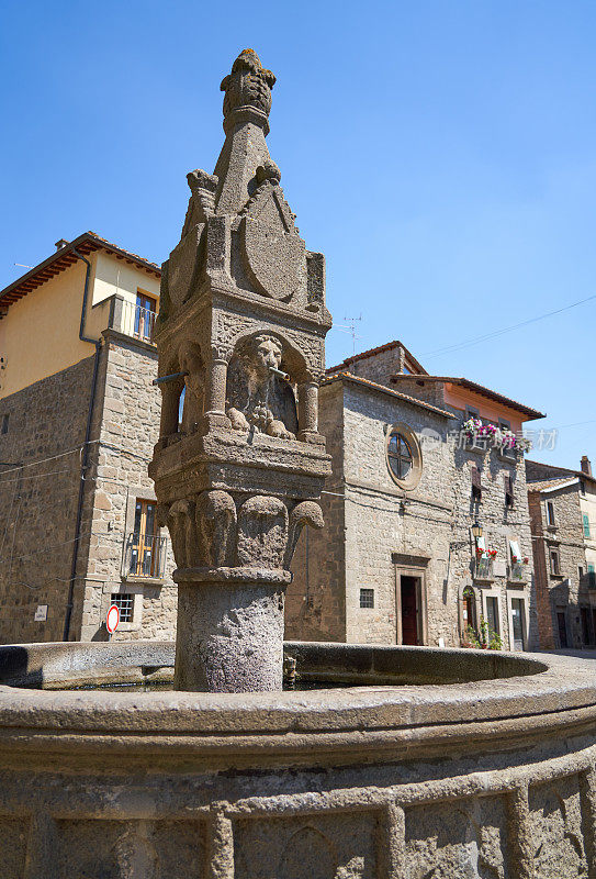 La Fontana a fuso位于Vitorchiano, Viterbo-Lazio省